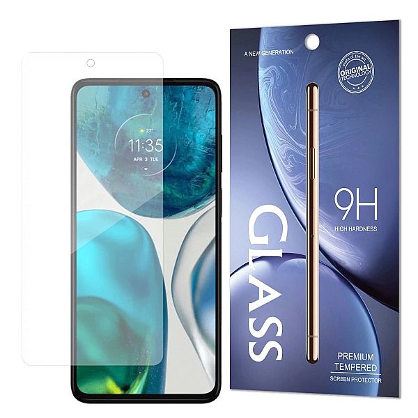 Tempered Glass szkło hartowane 9H Motorola Moto G52 (opakowanie - kope
