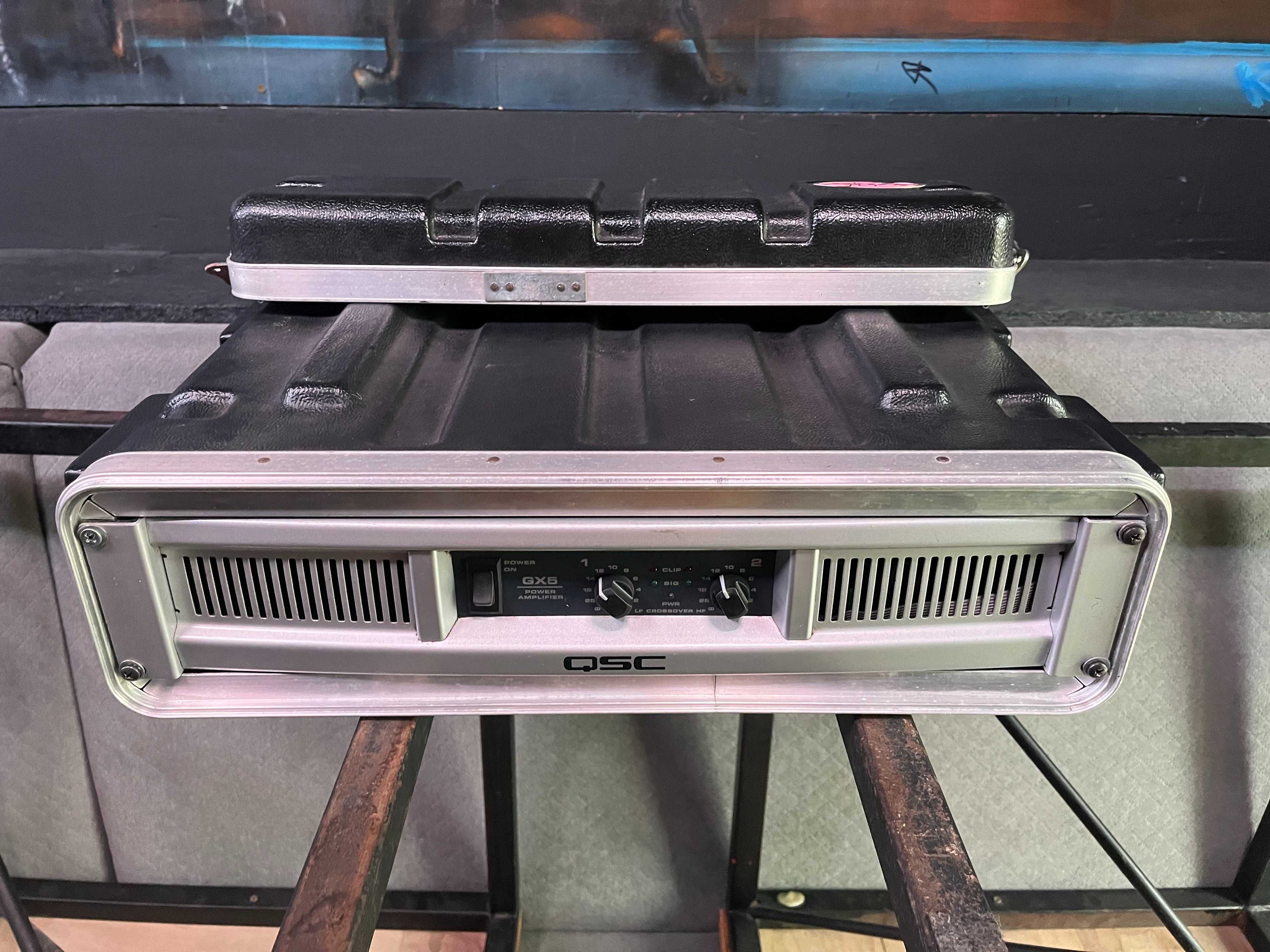 2 x Kolumna: Electro-Voice TX2152 + końcówka QSC GX-5 + Case, kable