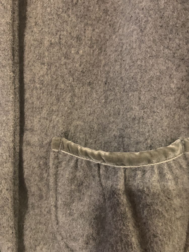 Cieply płaszczyk 62% wełna r 110 5l. Odblask Debenhams płaszcz jesienn