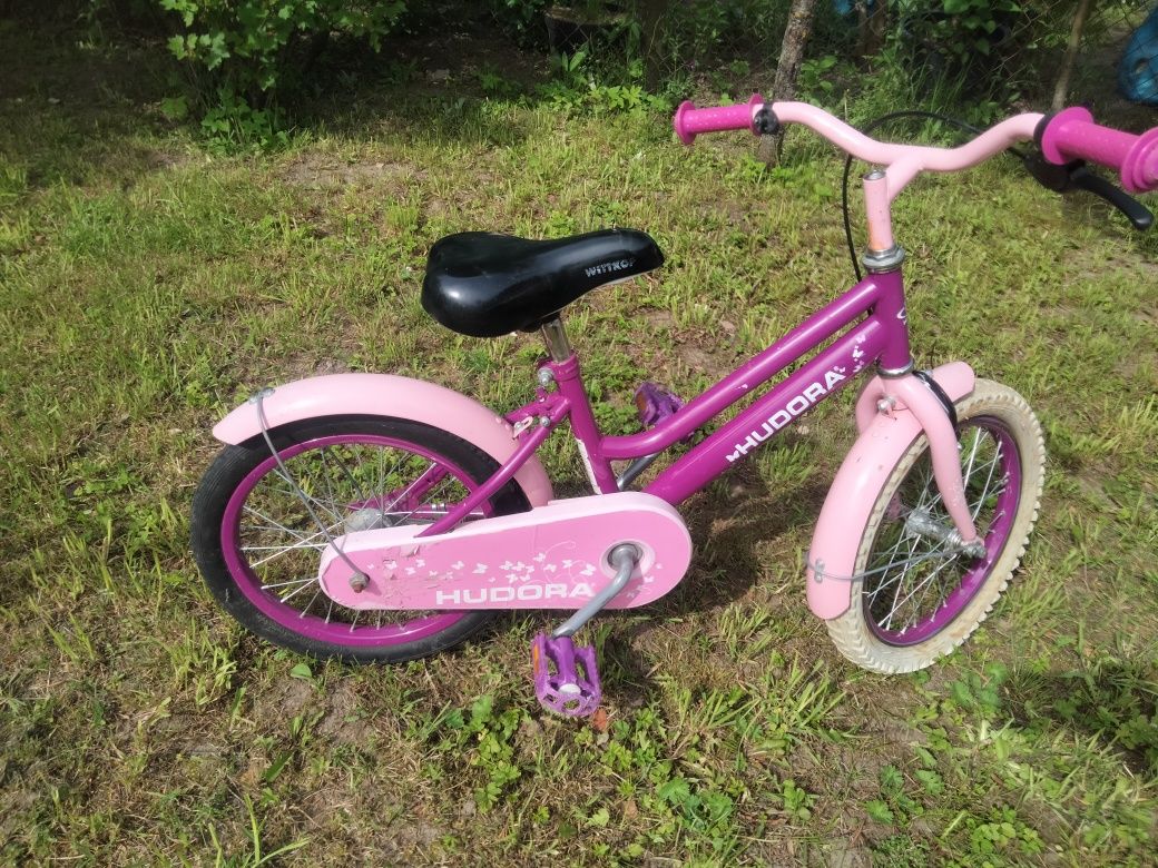 Dziecięcy rower 16' różowy