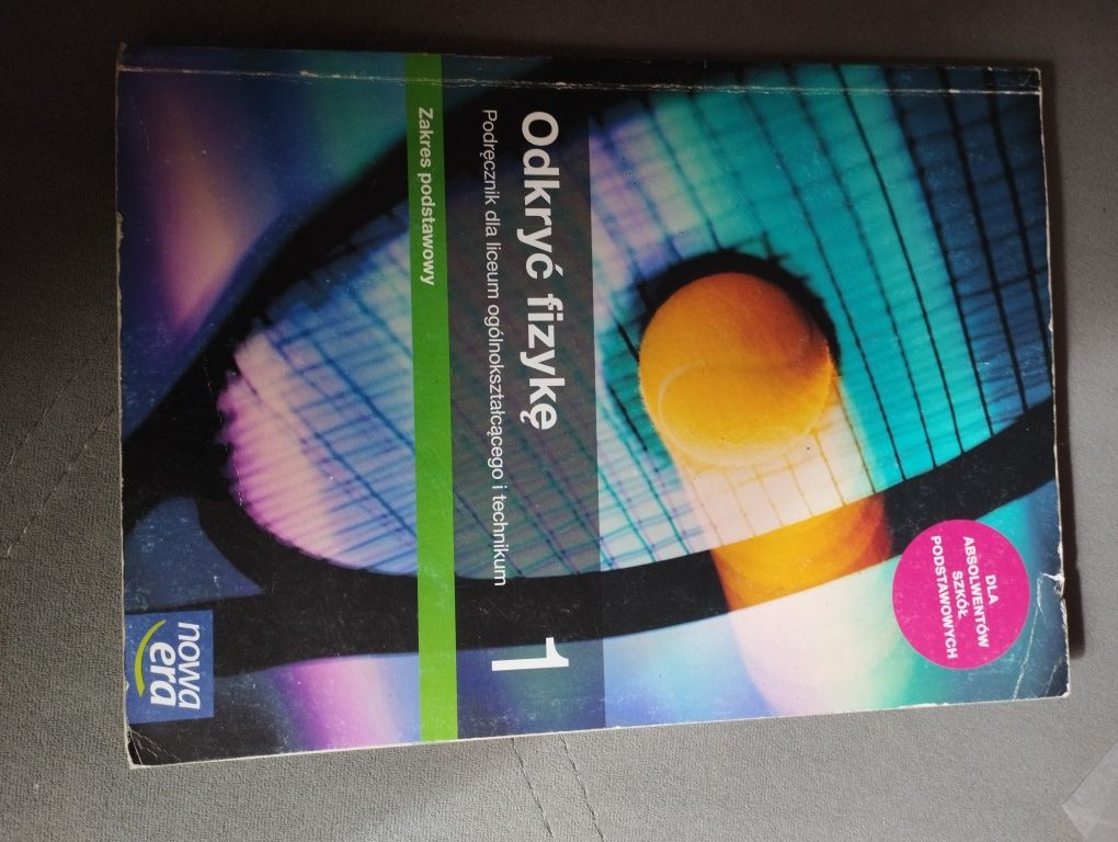 Podręcznik Odkryć Fizykę klasa 1 LO poziom podstawowy