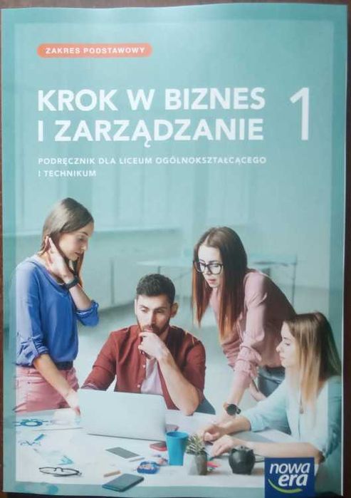 Krok w biznes i zarządzanie 1 Podręcznik podstawa