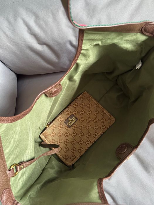 Сумка шопер жіноча Gucci Giglio tote bag сумочка гуччи женская шоппер