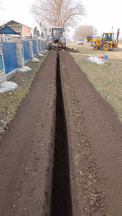 Послуги екскаватора Спецтехніка JCB 3СХ Траншеєкопач Атлас  Водопровід