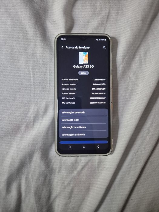 Trnho para venda este samsung A 23  5GB