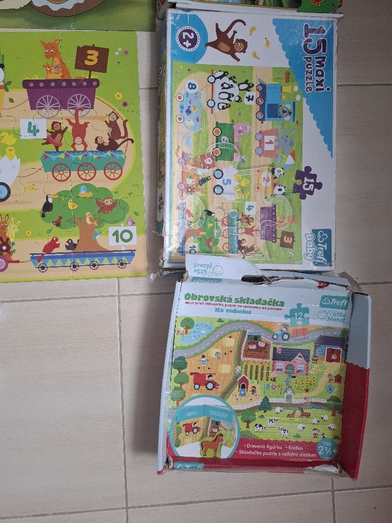 Puzzle dla dzieci 2+