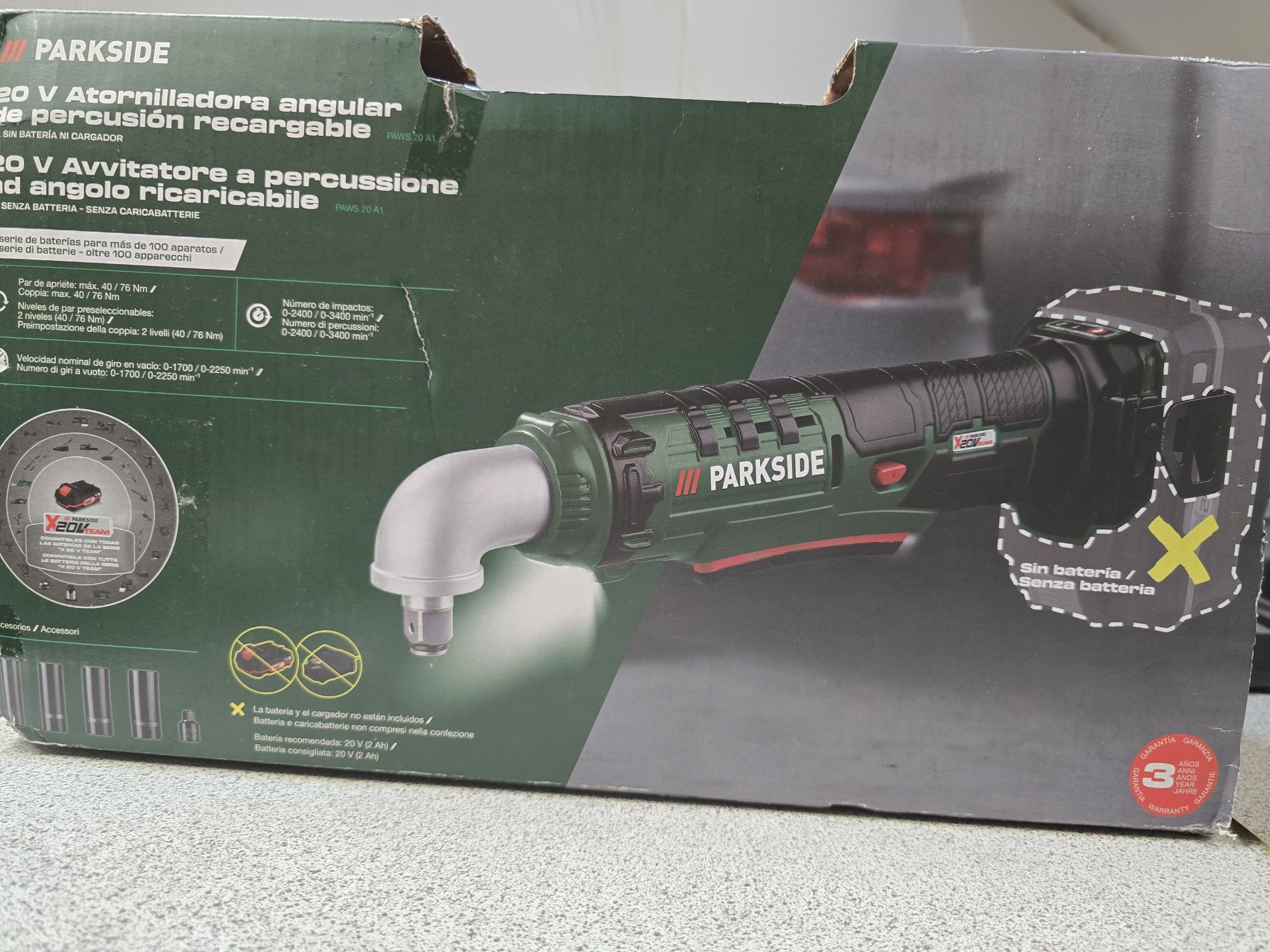 Roquete impacto 20v
