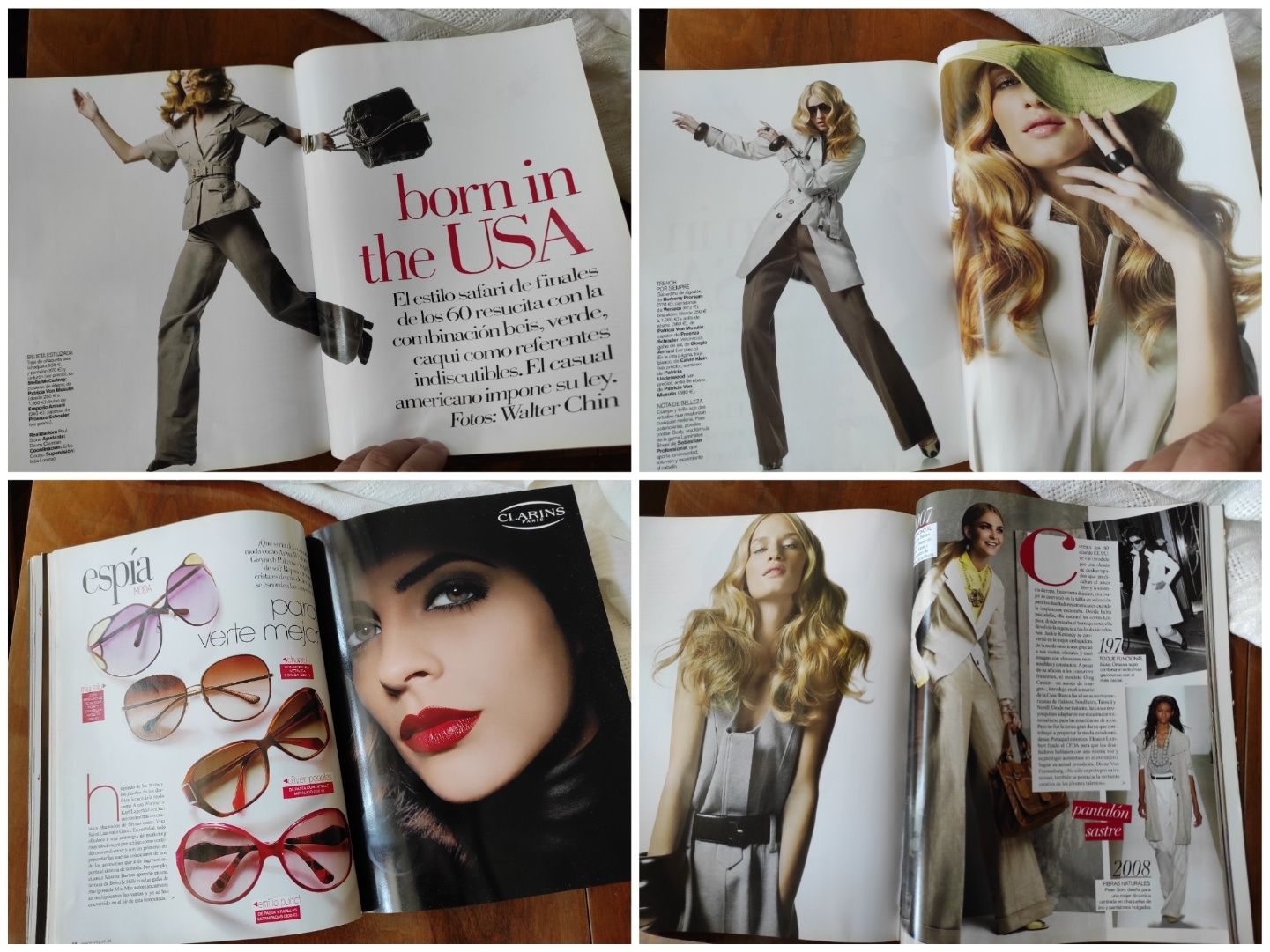 Журнал Vogue Испания июнь 2008