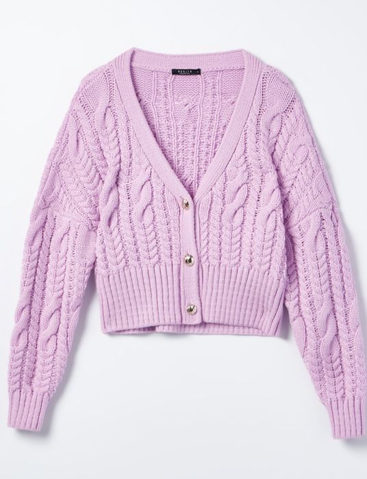 Sweterek dzianinowy kardigan Mohito 38 M