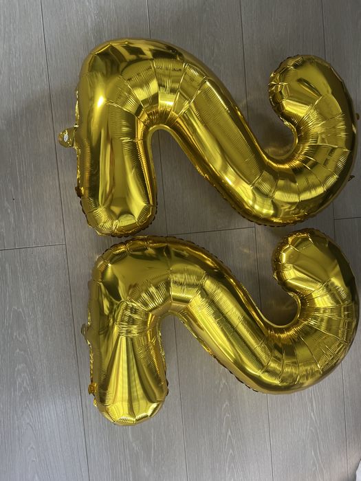 Balony zlote 22 na impreze