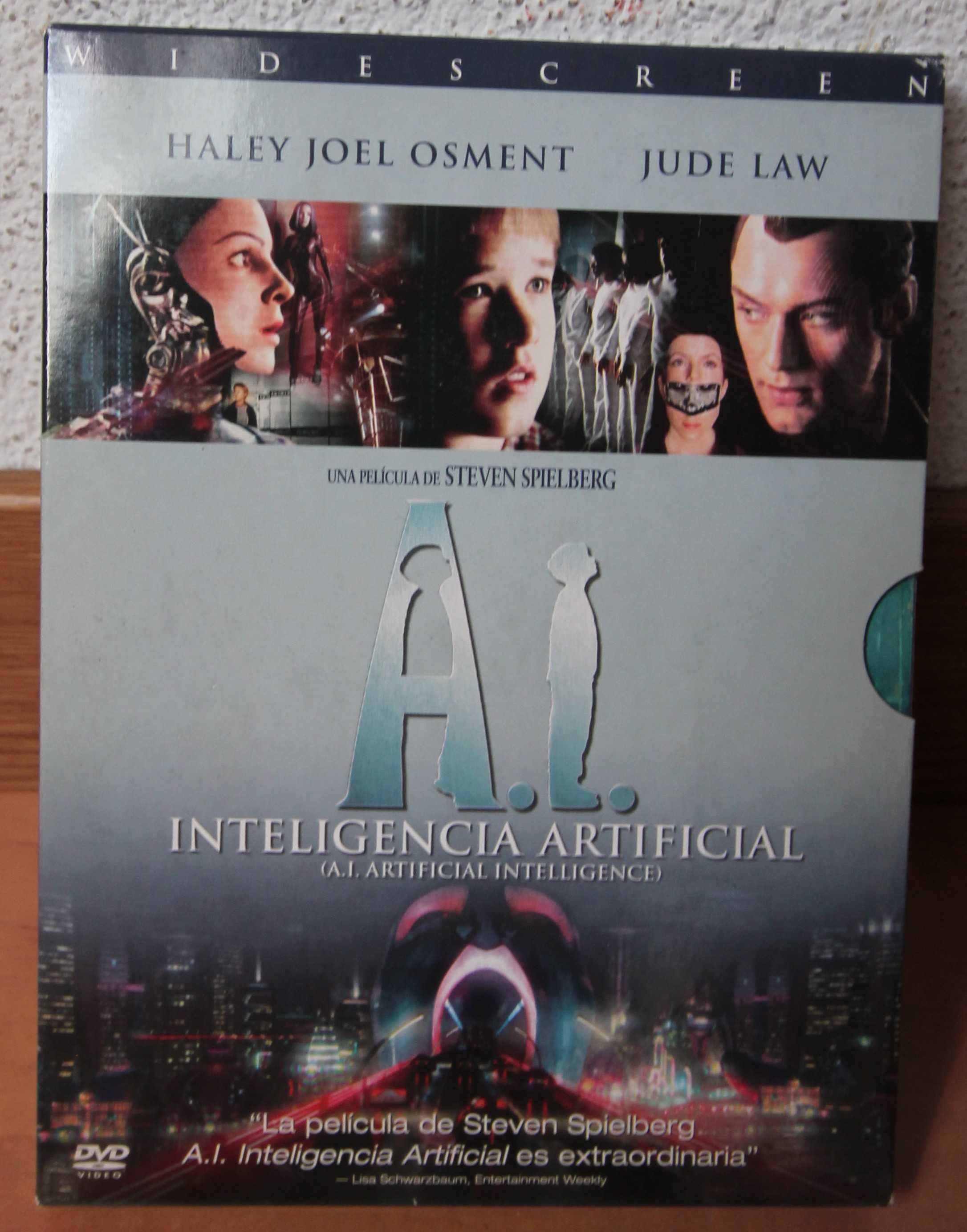 DVD- I.A. - Inteligência Artificial - Edição Especial (2 dvd´s)
