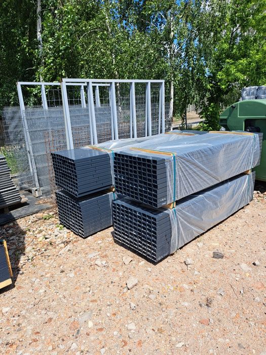 Ogrodzenie kompletne 3D panele h-153 cm fi 4 mm ,furtka,brama,montaż