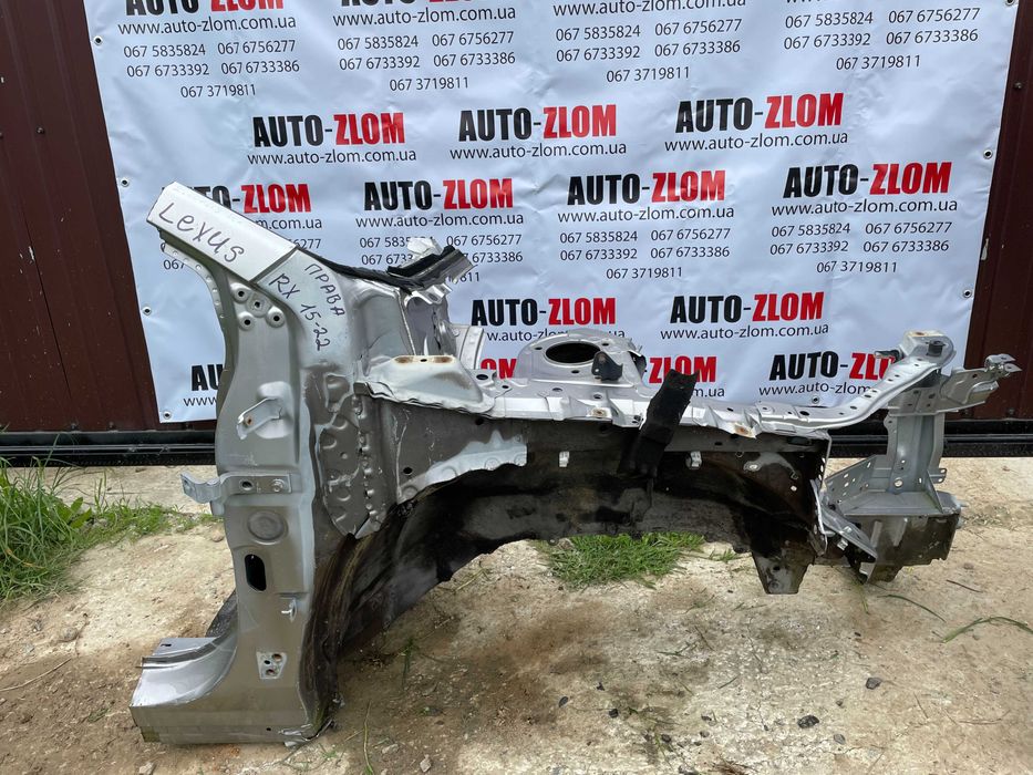 Четверть чвертка передня права Lexus RX 2015-2022
