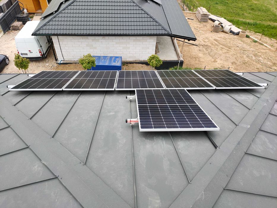 Fotowoltaika 3 kWp,Falownik Deye hybryda 3,6 kW, Magazyn energii 5kWh