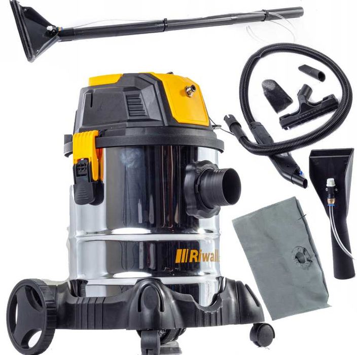 Profesjonalny ODKURZACZ PIORĄCY Do Dywanów Tapicerki Riwall (-20%)