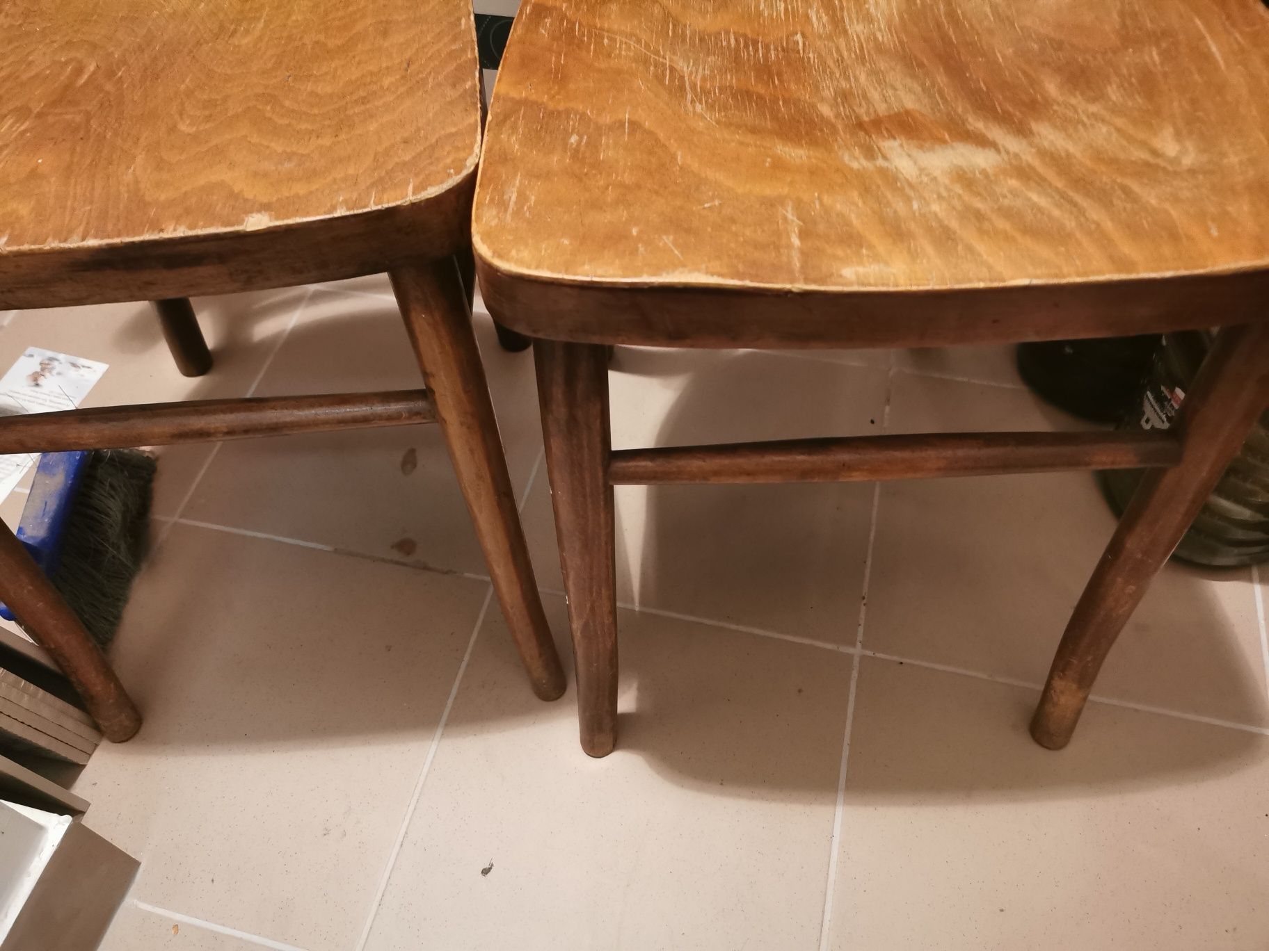 Stare krzesła  - komplet vintage