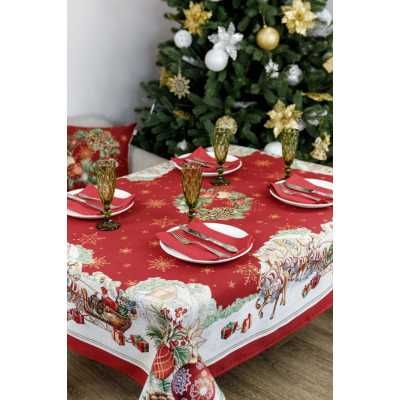 Скатертина Прованс гобеленова PRESENT 135х240 см (4823093450585)