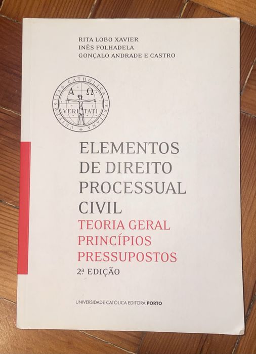 Livro Elementos de Direito Processual