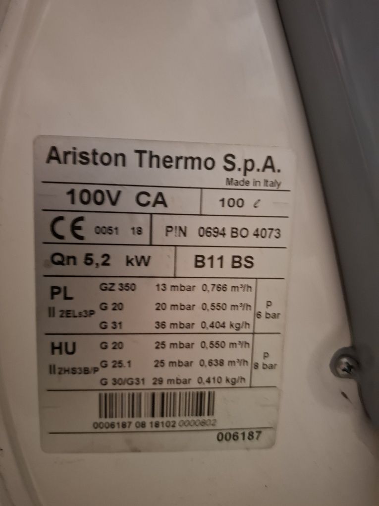 Bojler ARISTON 100L