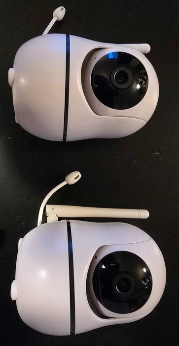 Monitor de bebé com duas câmaras...