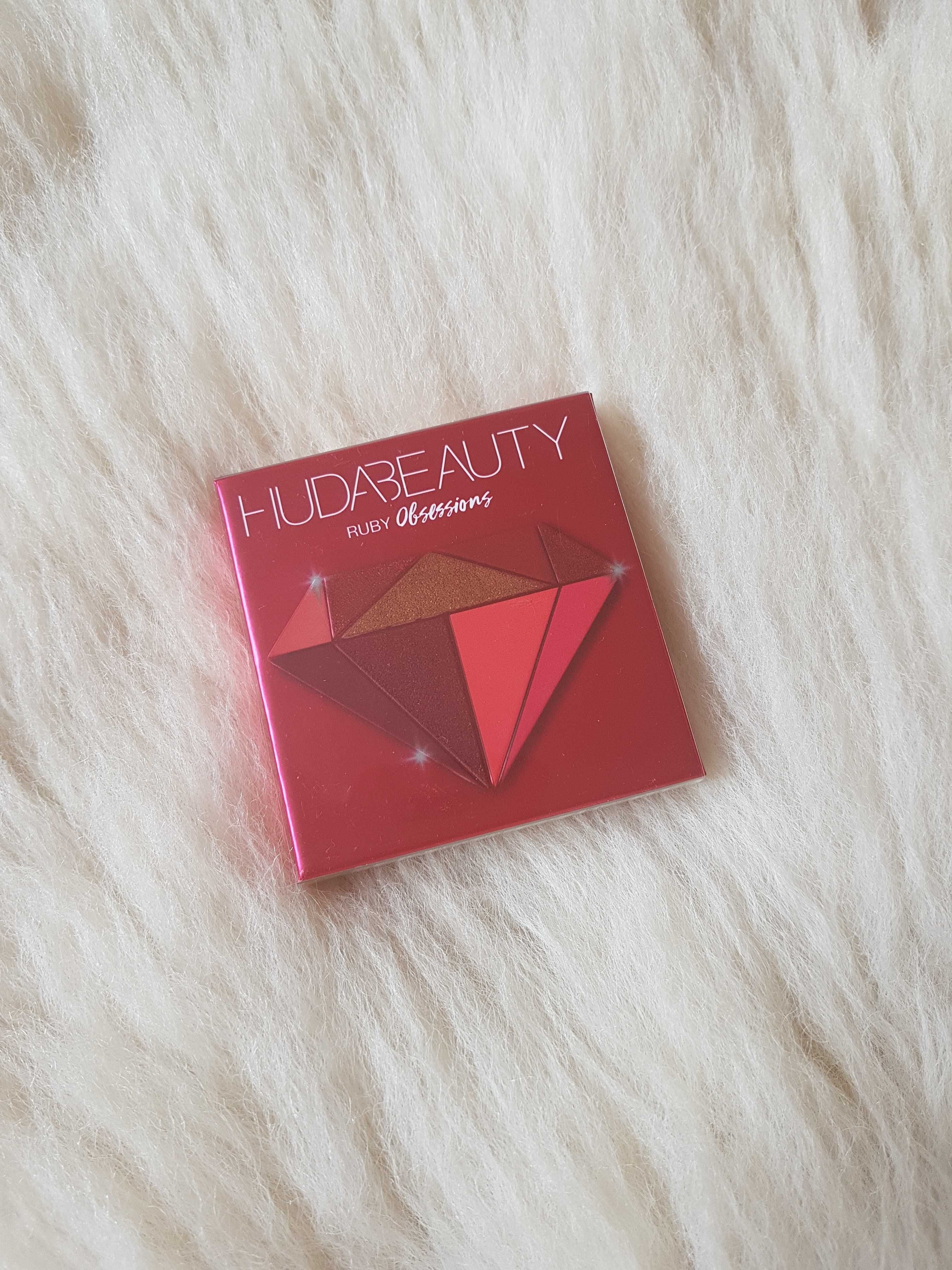 Huda Beauty Ruby Obsessions Paleta cieni do powiek Nowa Oryginalna