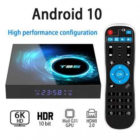 Smart TV T95 4/64 смарт ТВ приставка [Anroid IPTV]