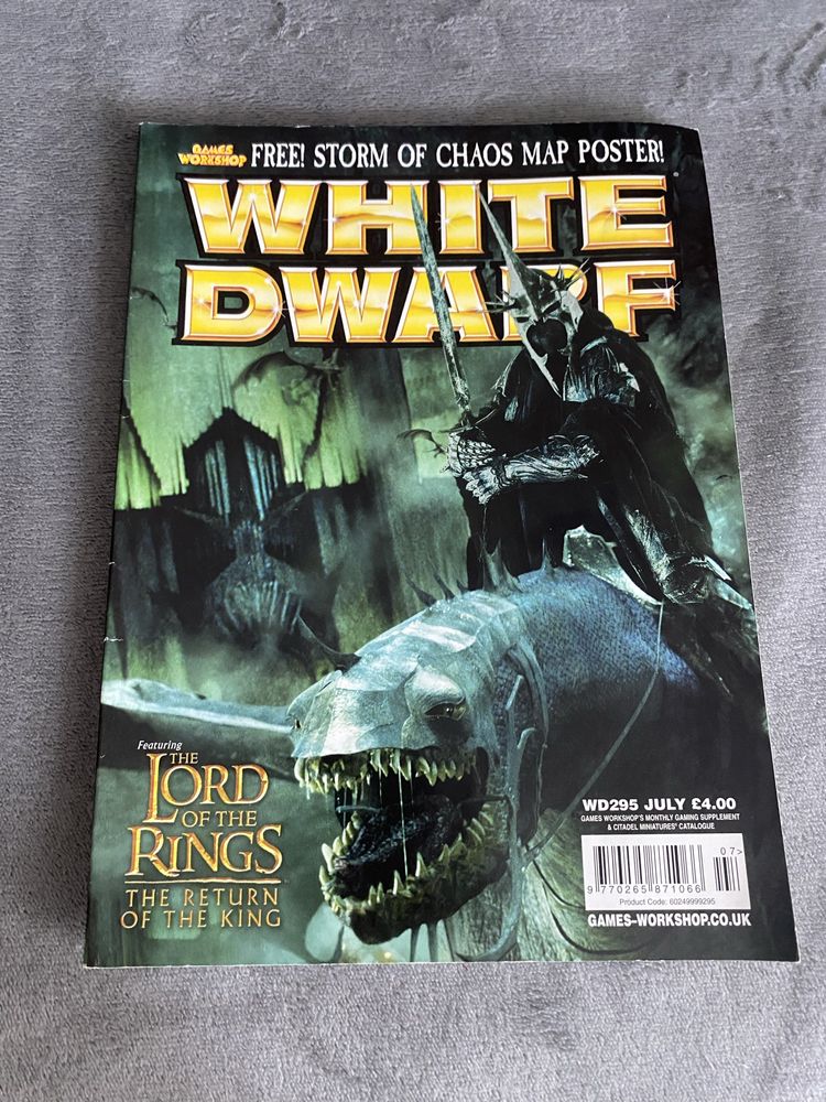 Magazyn White Dwarf LOTR Games Workshop eng