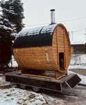 SAUNA opalana drewnem