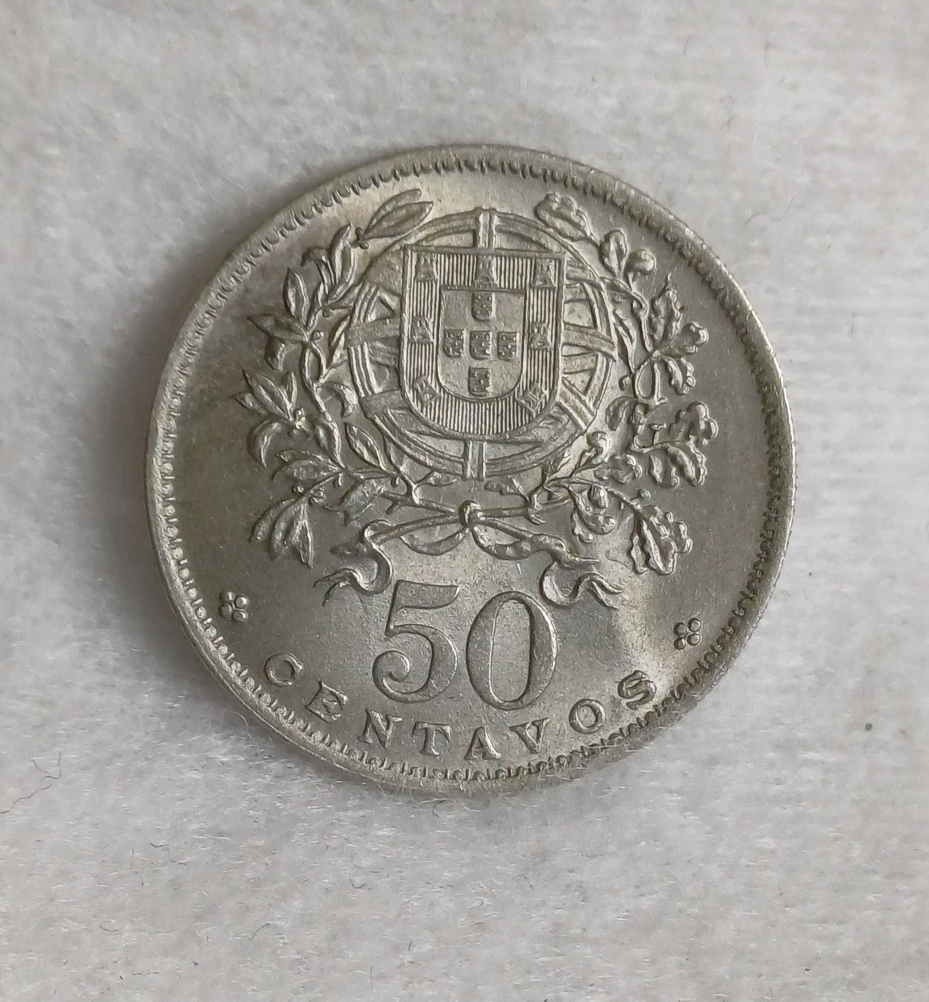 Moeda 50 centavos 1929 SOBERBA