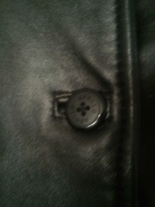 Czarna klasyczna skorzana kurtka r.40