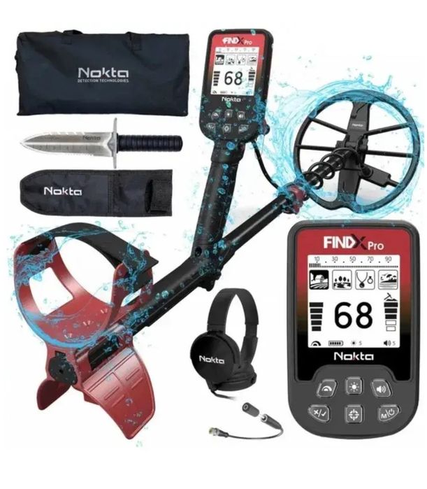 Металошукач Nokta FINDX Pro (ніж-лопатка,навушники,сумка)Нокта