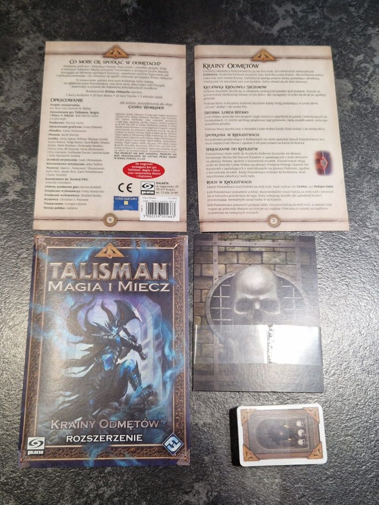 Talisman magia I miecz dodatek krainy odmętów