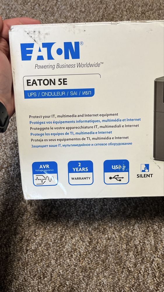 Продам новий ДБЖ (UPS) Eaton 5E — не використовувався!