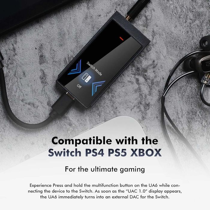 ‼️ Shanling UA6 black - портативный ЦАП / DAC усилитель для наушников