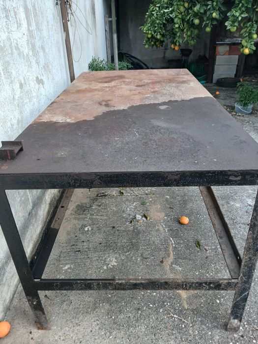 bancada em ferro