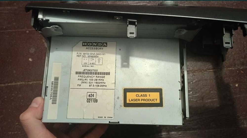 Автомагнитола Honda  Civic 4d,