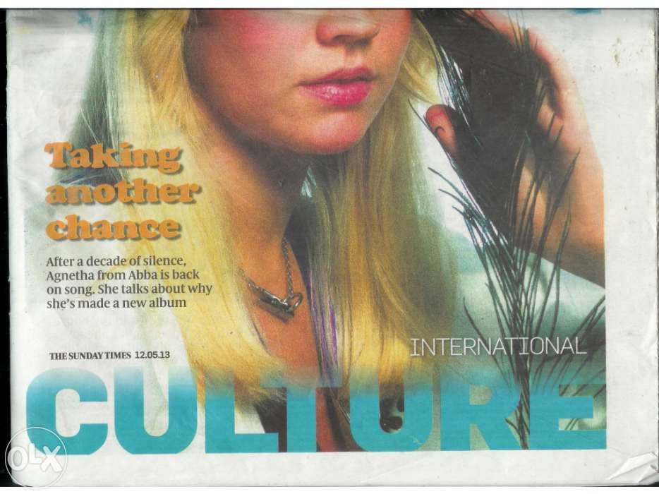 Suplemento Sunday Times Culture 12.05.2013 - Capa Abba