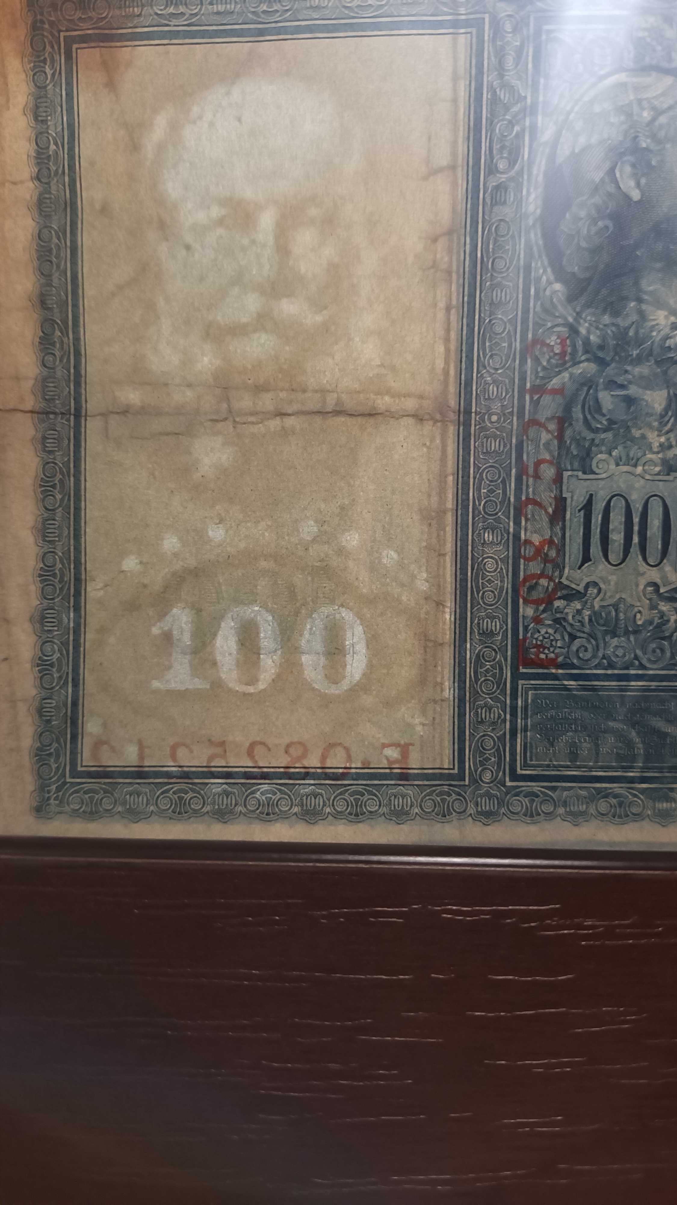 Banknot 100 Marek Niemcy Berlin 1910r.