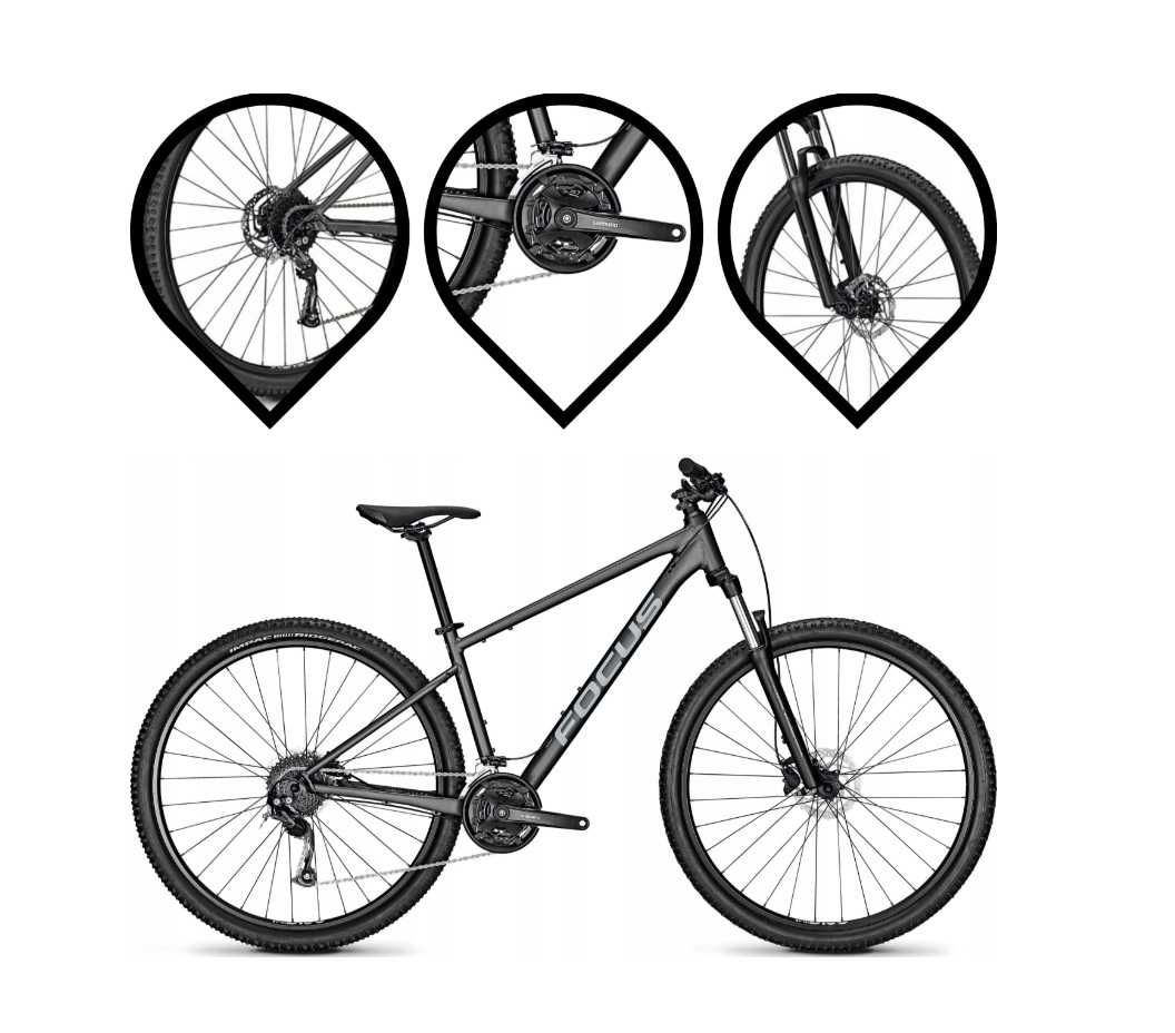 Nowy Rower MTB FOCUS WHISTLER 3.6 27,5" (S) Shimano ALTUS Hydraulika