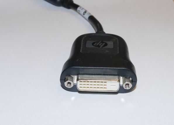Przejściówka adapter HP DISPLAYPORT - DVI