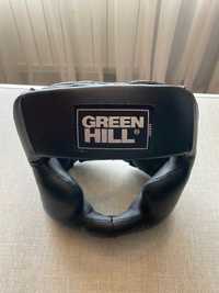 Шолом боксерський Green Hill SUPER М чорний