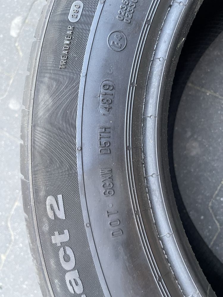 Opony letnie Continental 2 sztuki 205/60 R16