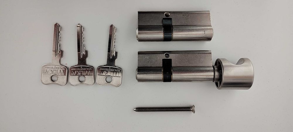 komplet wkładek WILKA 30/45 + 30/45G srebrna