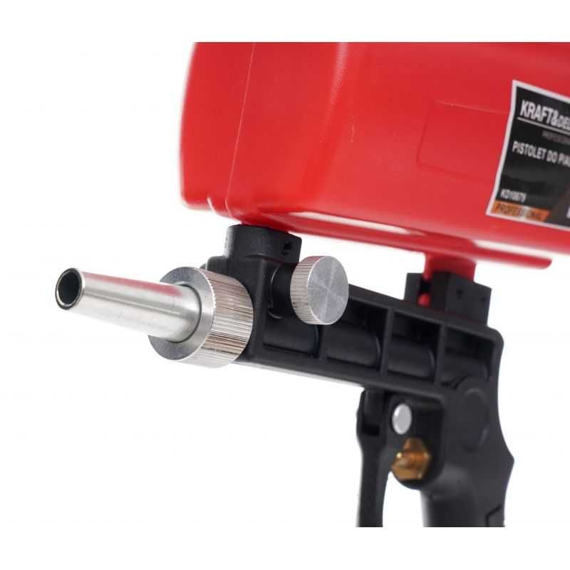 PSIPISTOLET do PIASKOWANIA ze zbiornikiem 600 ml  1/4" KD10679