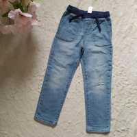 Jeansowe spodnie na gumie Carter’s 92 110 na ok. 24-36 m-cy unisex