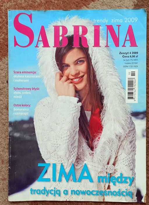 Sabrina   Nr 2009/04 Czasopismo Trendy Zima