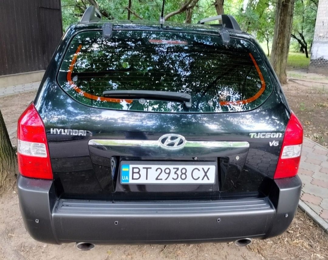 Продам Hyundai Tucson 2007 год, 2,7 AT V6 4WD Газ/бенз. Максималка.