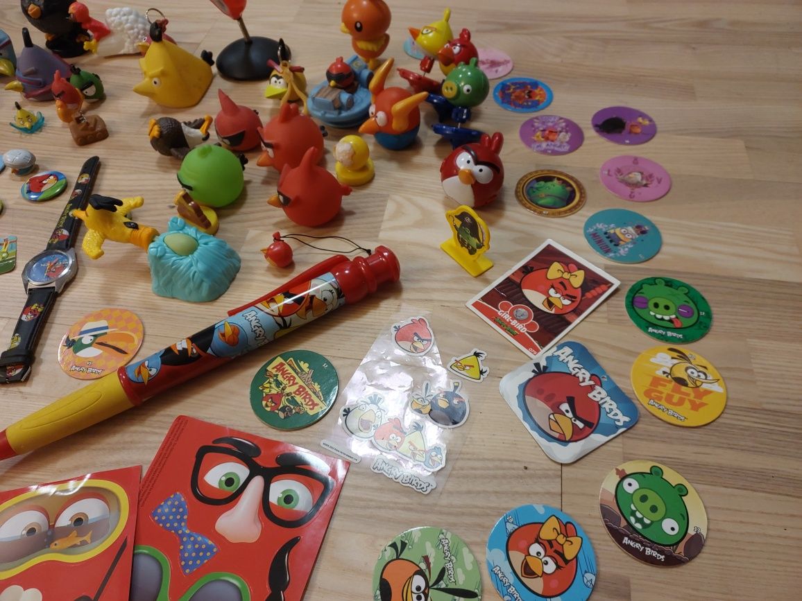 Angry Birds cała kolekcja piórnik długopis gadgety gadżety figurki kar