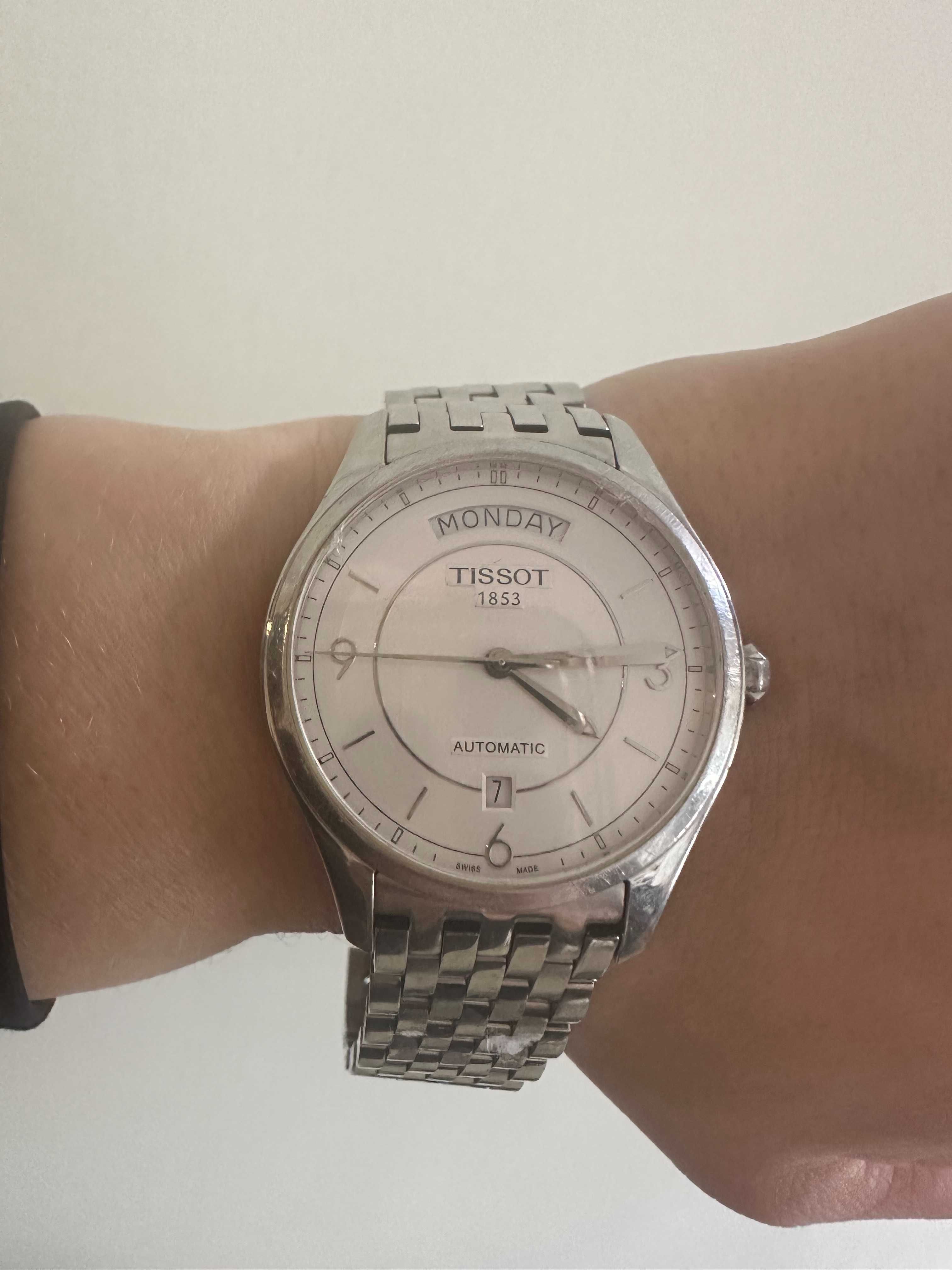 Zegarek Tissot T-ONE AUTOMATIC - męski automatyczny 25 jewels / NMP 6