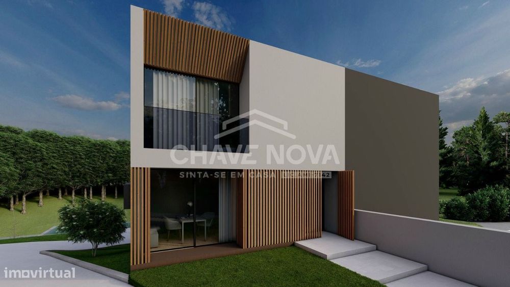 Moradia V4 Nova c/ Piscina na Madalena